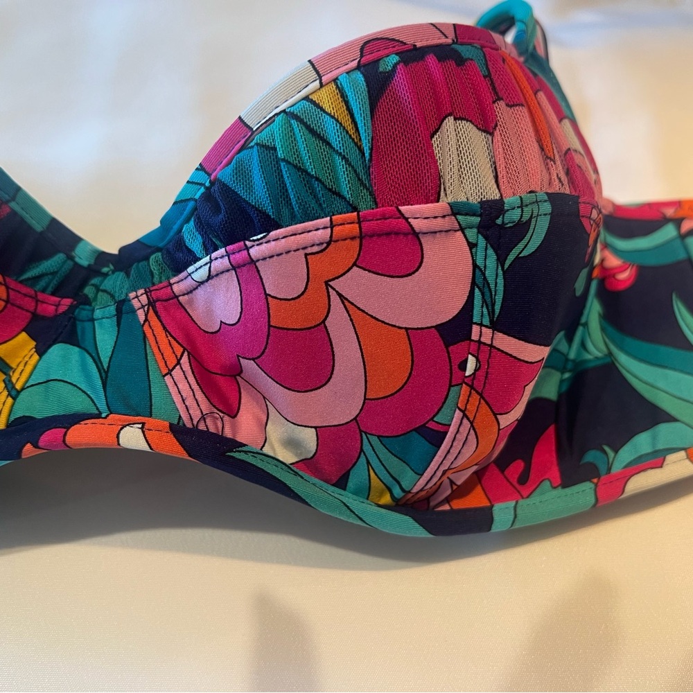 Trina Turk Tropical Print Bikini Set - Picture 4 of 6